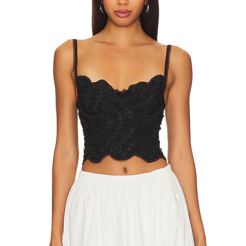 For Love And Lemons Natalia Corset Top